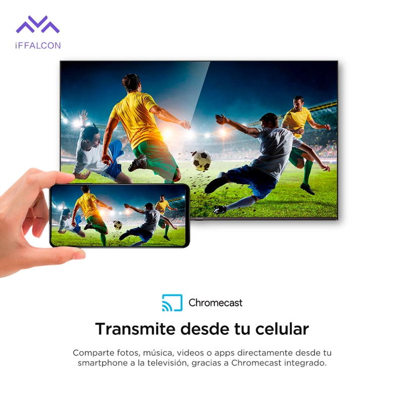 SMART TV IFFALCON 32" HD GOOGLE TV 32S55 (2025) - 10