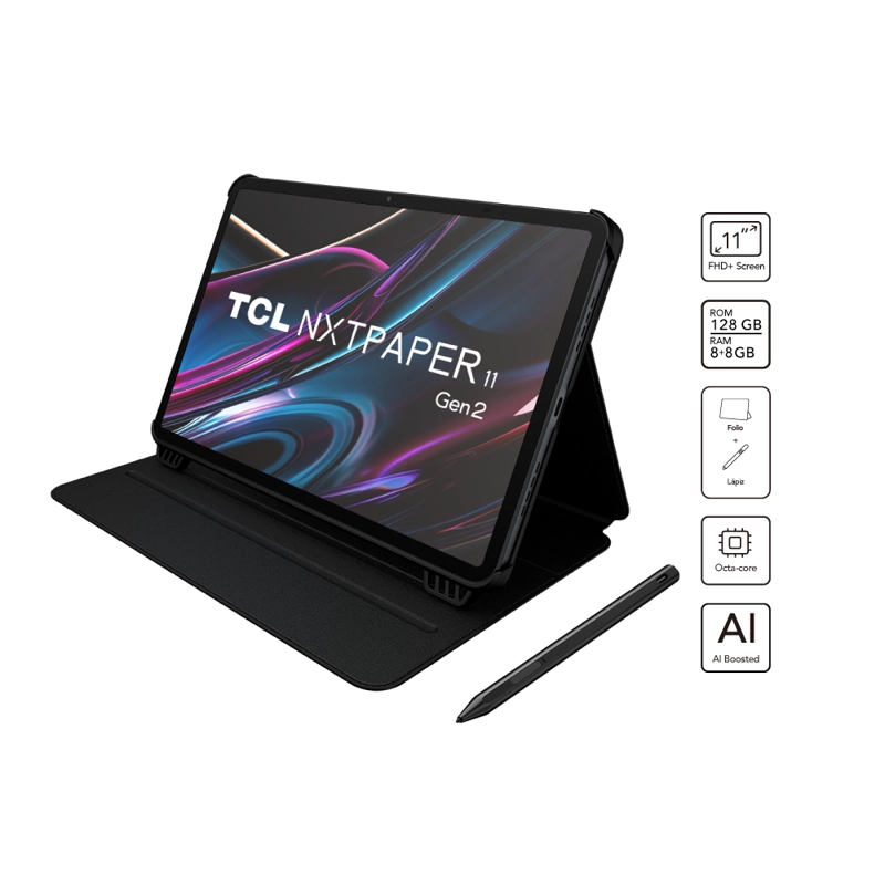 TAB 11 NXTPAPER 128GB / 8GB OCTA CORE 11' FHD+ LAPIZ + COVER - 2