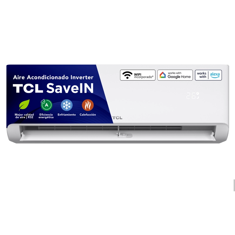 AIRE ACONDICIONADO INVERTER TCL SAVEIN 12000 BTU WIFI F - 1