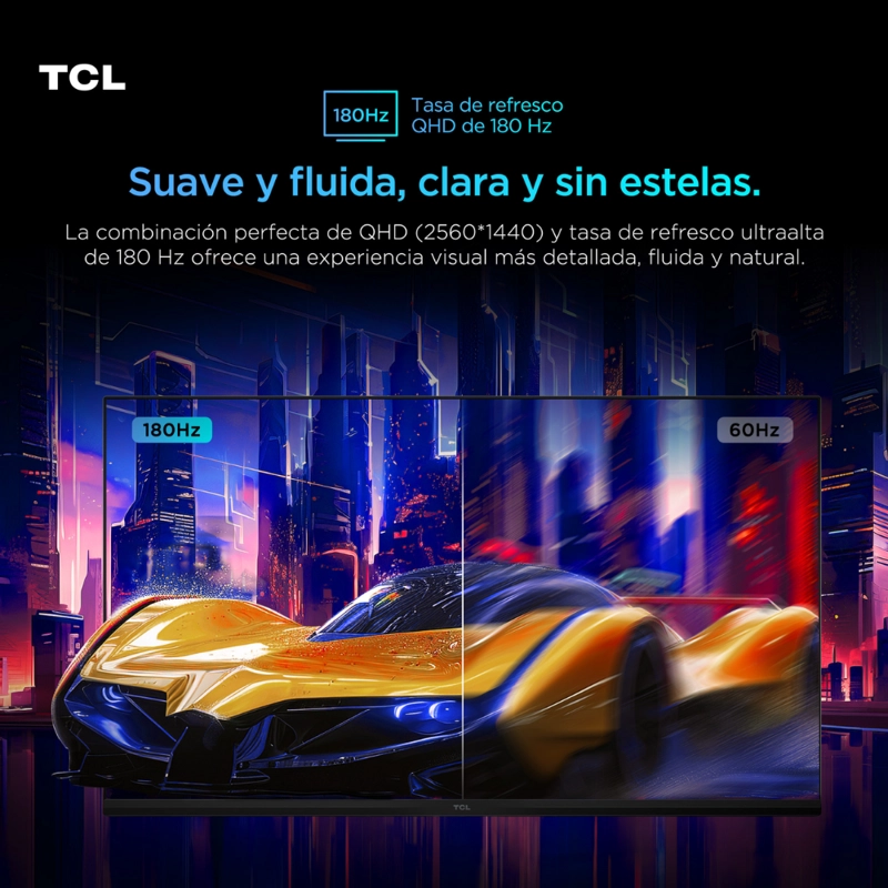 MONITOR GAMER TCL QD-MINI LED 32G64 QHD 180HZ - 4