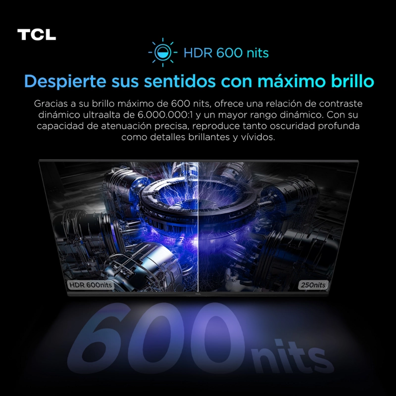 MONITOR GAMER TCL QD-MINI LED 32G64 QHD 180HZ - 5