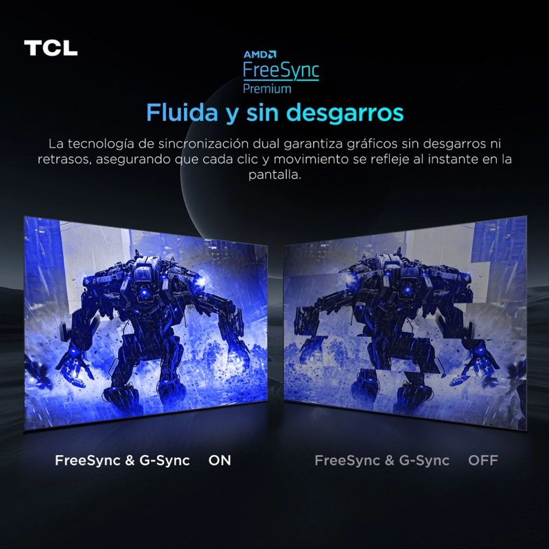 MONITOR GAMER TCL QD-MINI LED 32G64 QHD 180HZ - 7