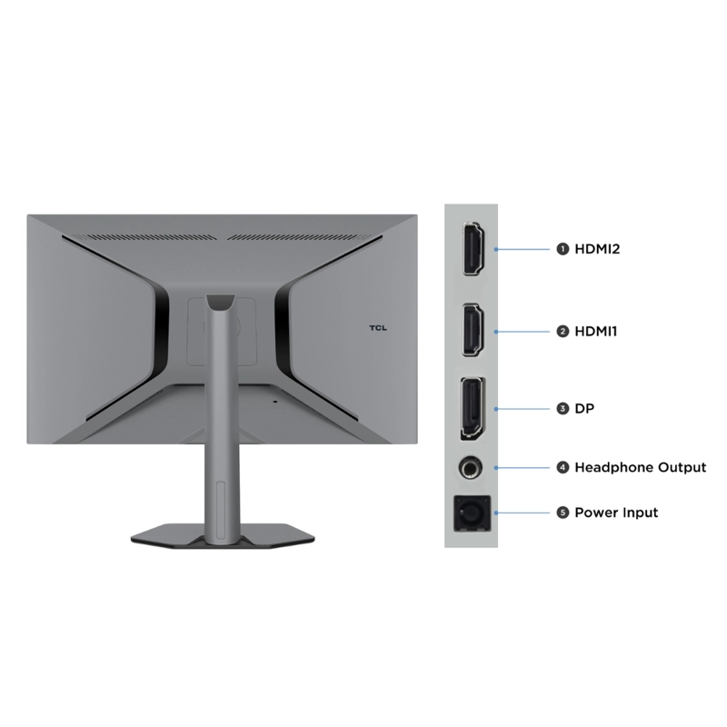 MONITOR GAMER TCL QD-MINI LED 32G64 QHD 180HZ - 9