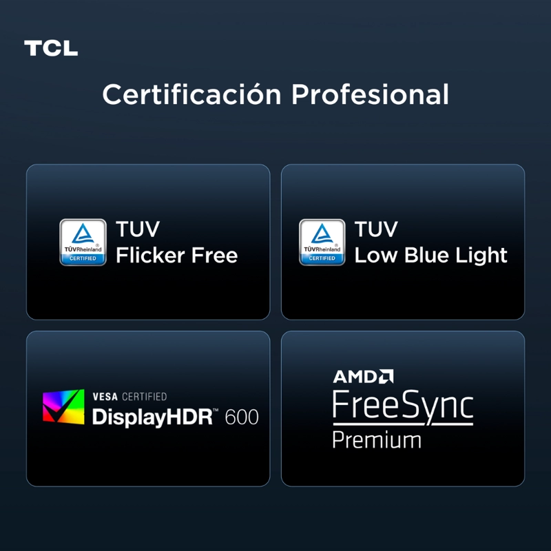 MONITOR GAMER TCL QD-MINI LED 25G64 FHD 300HZ - 3