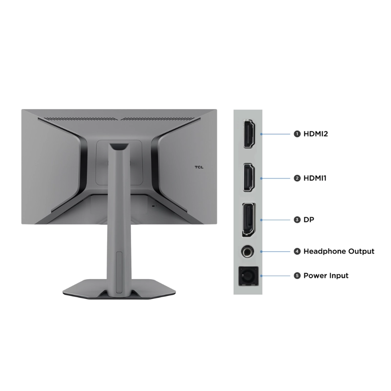 MONITOR GAMER TCL QD-MINI LED 25G64 FHD 300HZ - 4