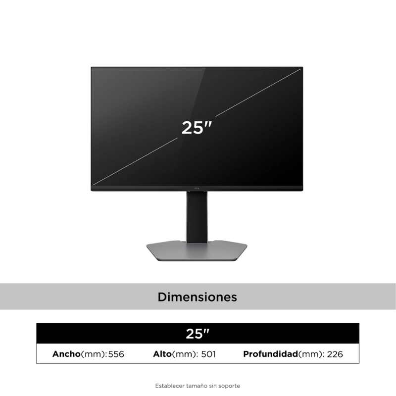 MONITOR GAMER TCL QD-MINI LED 25G64 FHD 300HZ - 5