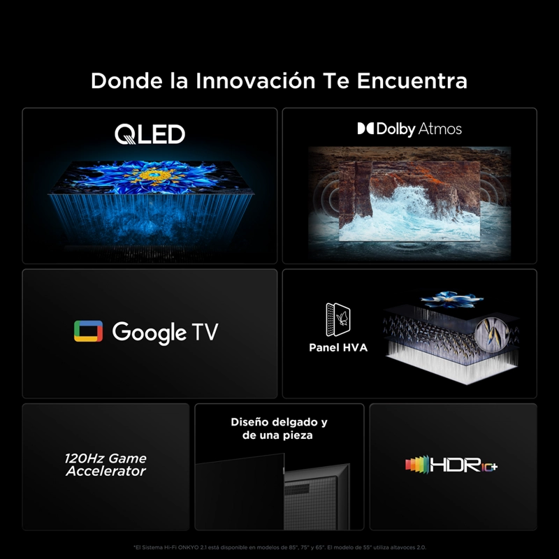 SMART TV TCL 55' QLED UHD 4K P7L - 9