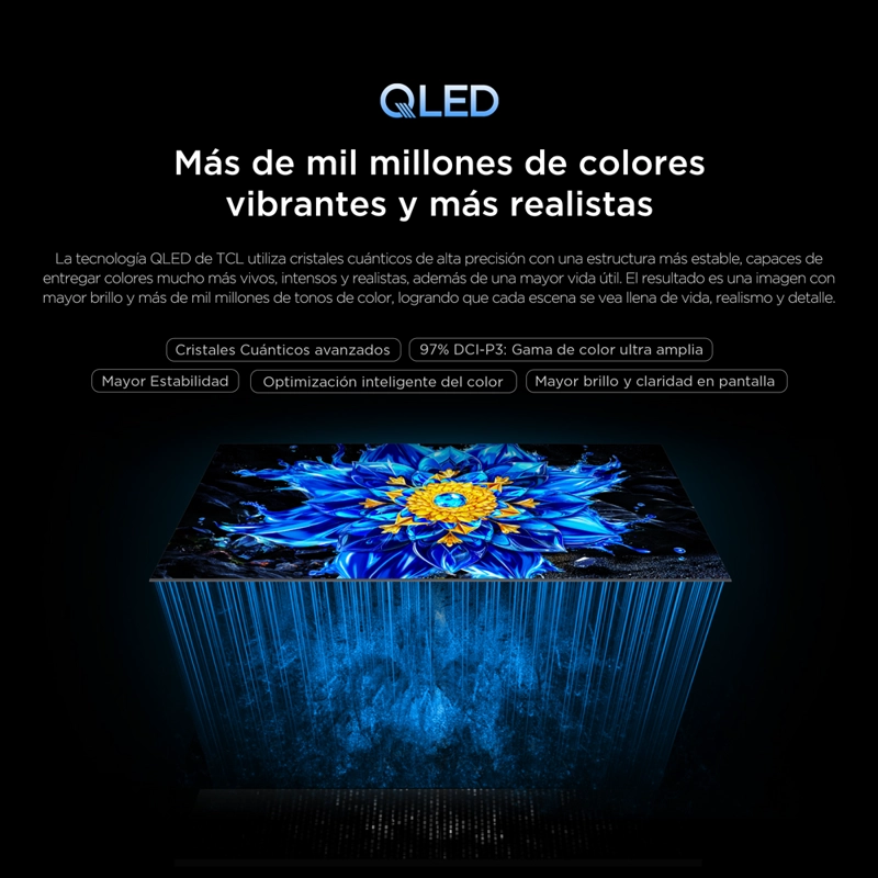 SMART TV TCL 75' QLED UHD 4K P7L - 3