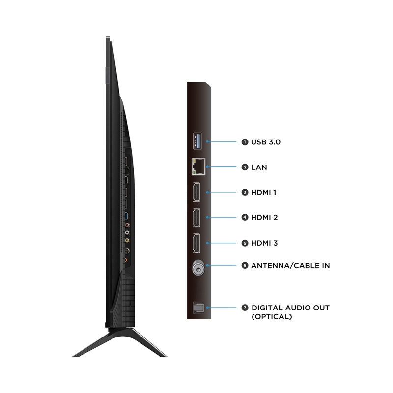 SMART TV TCL 75' QLED UHD 4K P7L - 8