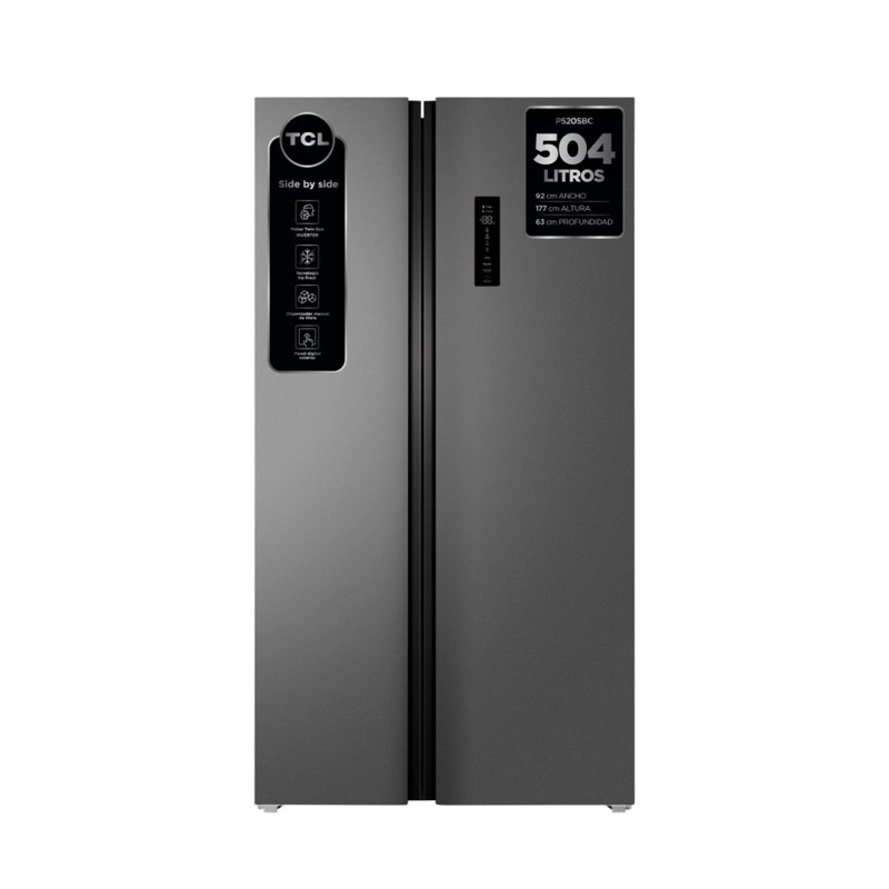 REFRIGERADOR SIDE BY SIDE TCL 504L P520SBC - 1