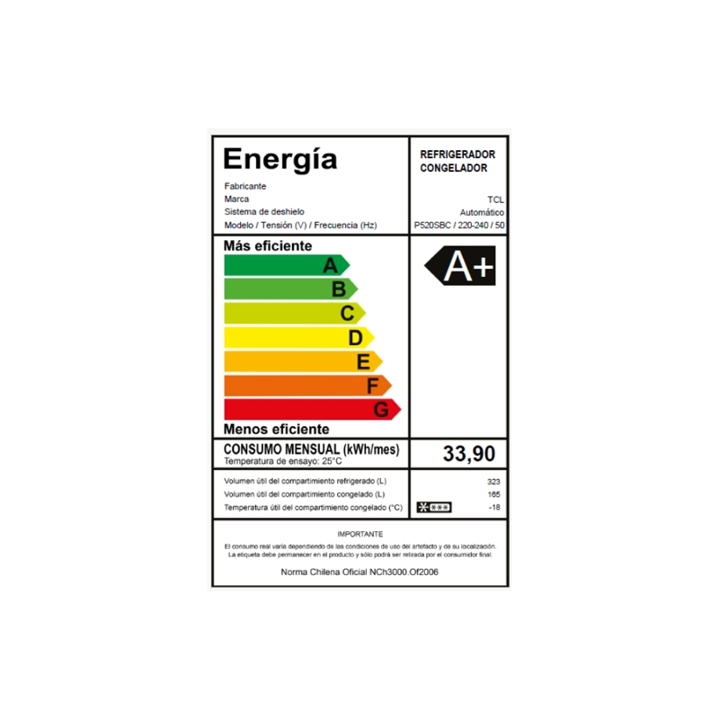 REFRIGERADOR SIDE BY SIDE TCL 504L P520SBC - 11