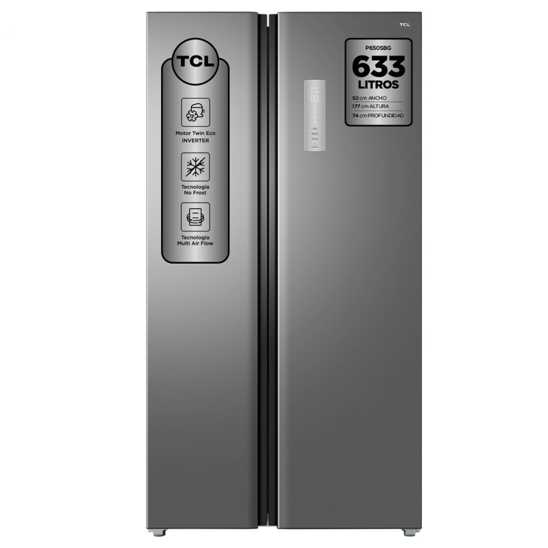 REFRIGERADOR SIDE BY SIDE NO FROST 633L P650SBG - 1