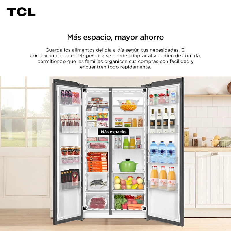 REFRIGERADOR SIDE BY SIDE NO FROST 633L P650SBG - 4
