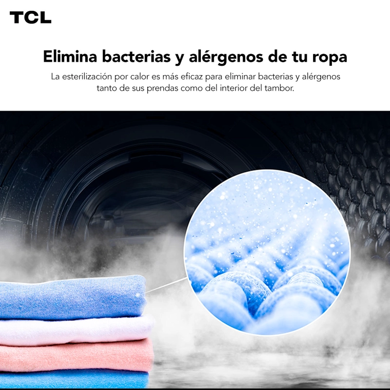 LAVADORA SECADORA FRONTAL TCL 10KG/7KG C2210WDG - 7