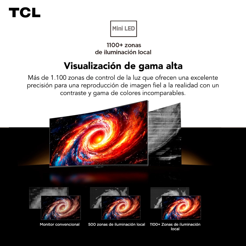 MONITOR GAMER TCL QD-MINI LED 34R83Q QHD 165HZ - 3