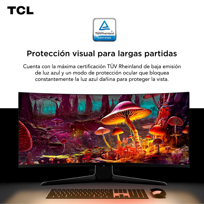 MONITOR GAMER TCL QD-MINI LED 34R83Q QHD 165HZ - 7