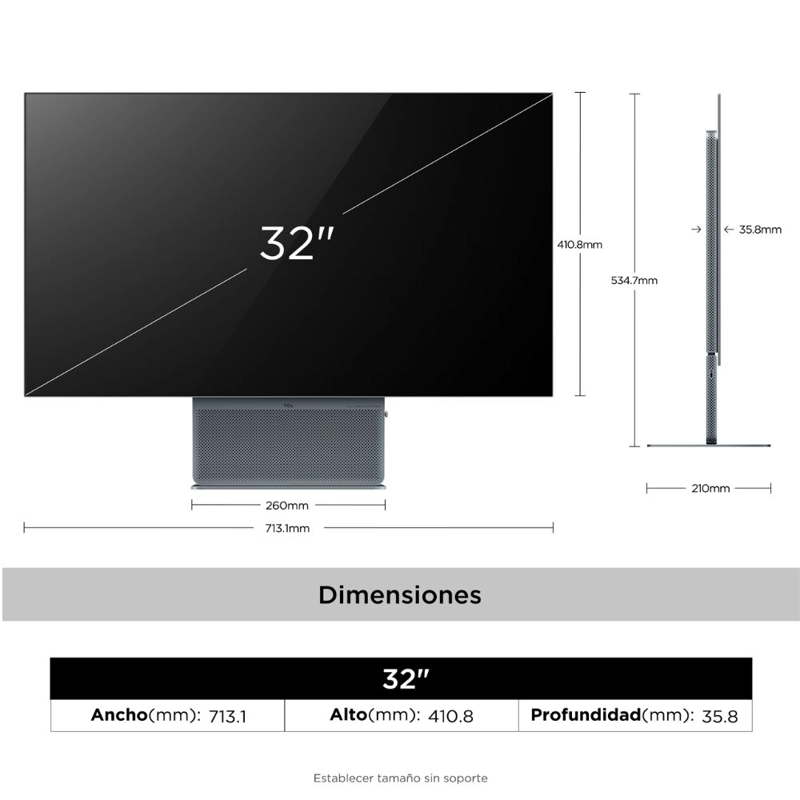 MONITOR GAMER TCL 32' OLED 32X3A 4K 240HZ - 3