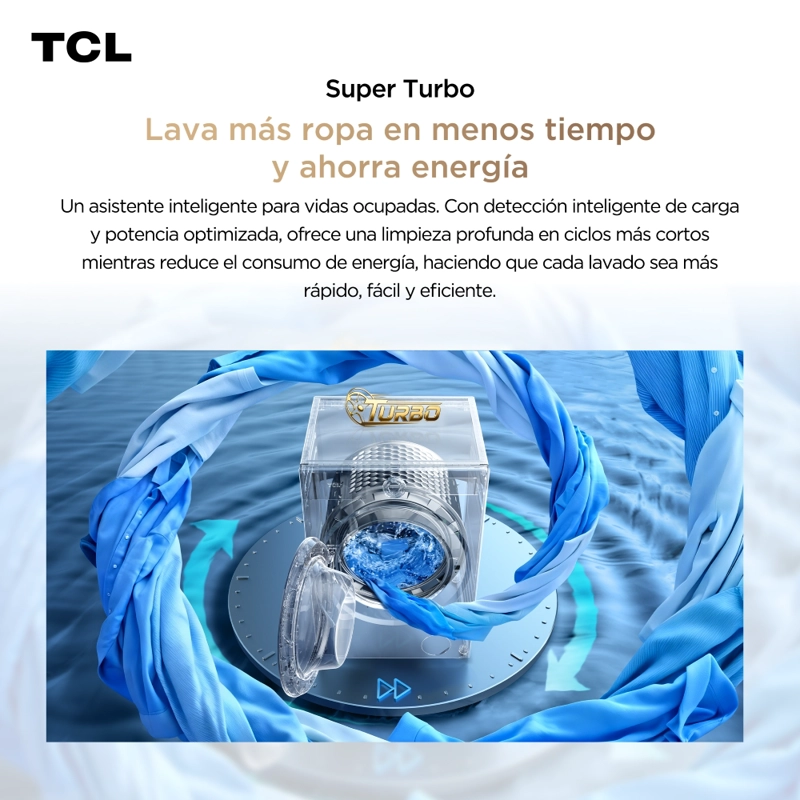 LAVADORA SECADORA FRONTAL TCL 13.5KG/8KG C3614WDG - 5
