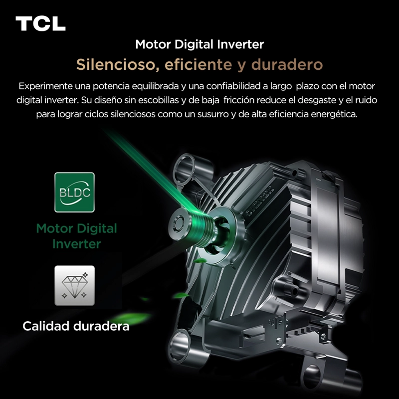 LAVADORA SECADORA FRONTAL TCL 13.5KG/8KG C3614WDG - 7