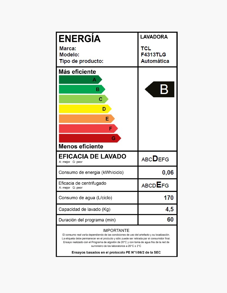 LAVADORA CARGA SUPERIOR 13KG  TITANIO F4313TLG - 10