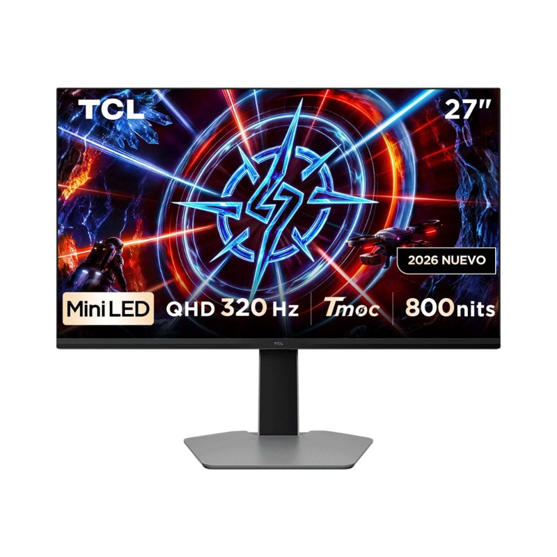 MONITOR GAMER TCL MINI LED 27P2A PRO QHD 320HZ