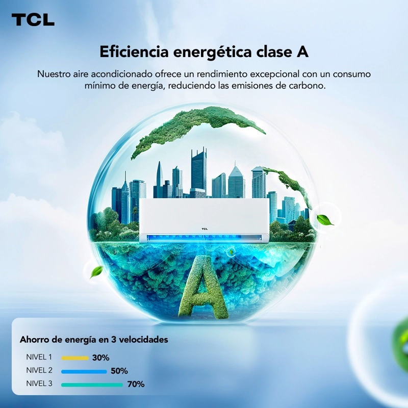 AIRE ACONDICIONADO INVERTER SAVEIN BLACK AI 12000 BTU WIFI - 3