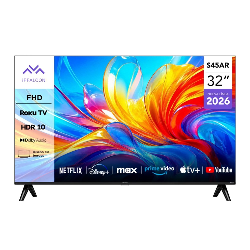 SMART TV IFFALCON ROKU TV 32' FHD S45AR - 1