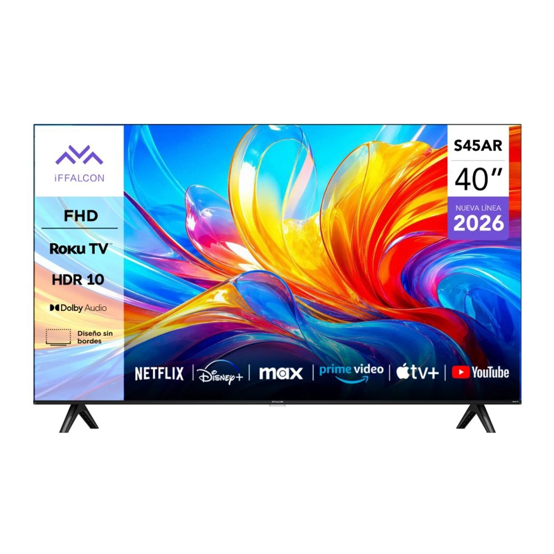 SMART TV IFFALCON ROKU TV 40' FHD S45AR - 1