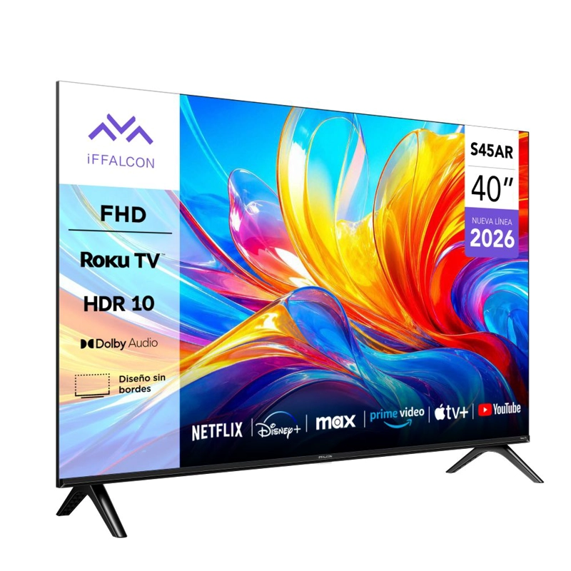 SMART TV IFFALCON ROKU TV 40' FHD S45AR - 2