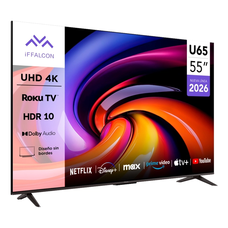 SMART TV IFFALCON ROKU TV 55' UHD U65AR - 2