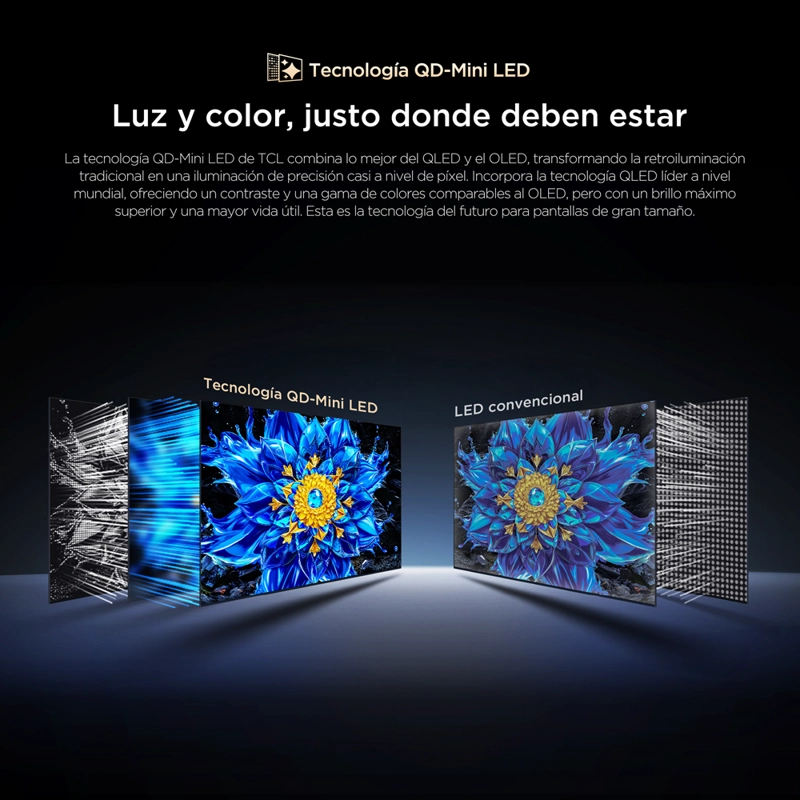SMART TV TCL 55' QD-MINI LED UHD 4K 55A400M - 3