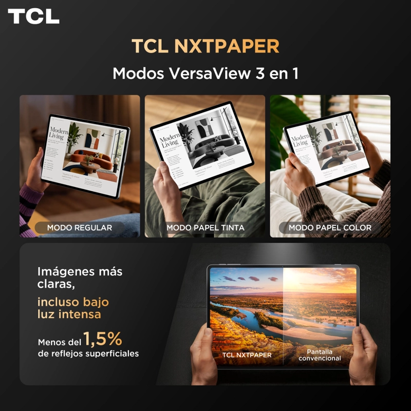 TAB A1 NXTPAPER 128GB / 6GB OCTA CORE 11' 2.1K 90HZ + LAPIZ + FUNDA - 3