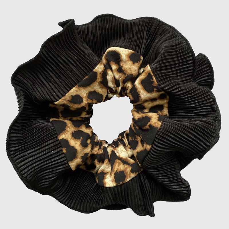 SCRUNCHIE BEGONIA XL ANIMAL NEGRO MARIA PASKARO - 2