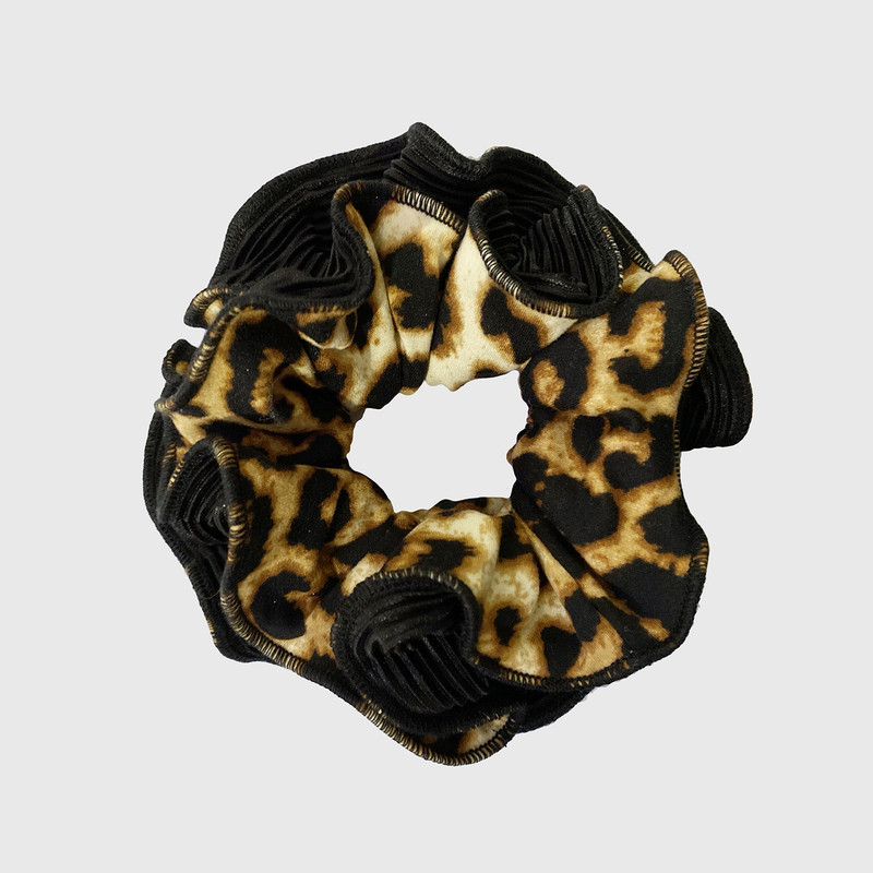 SCRUNCHIE TULIPAN M ANIMAL NEGRO MARIA PASKARO - 2