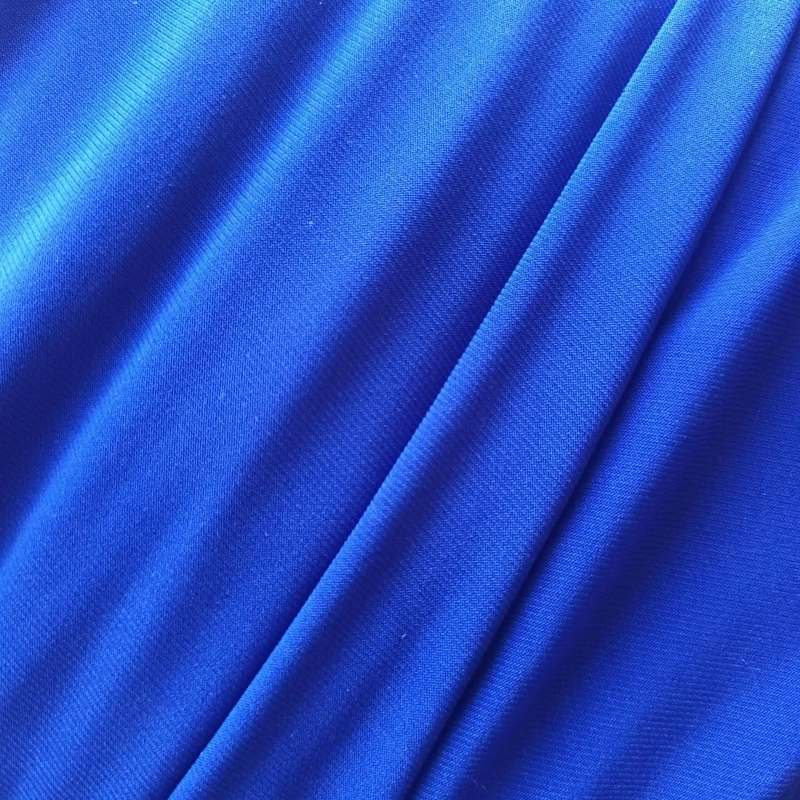 VESTIDO LARGO MUJER MARIA PASKARO AZULINO MARKEN LYCRA VUELO GRANDE - 2