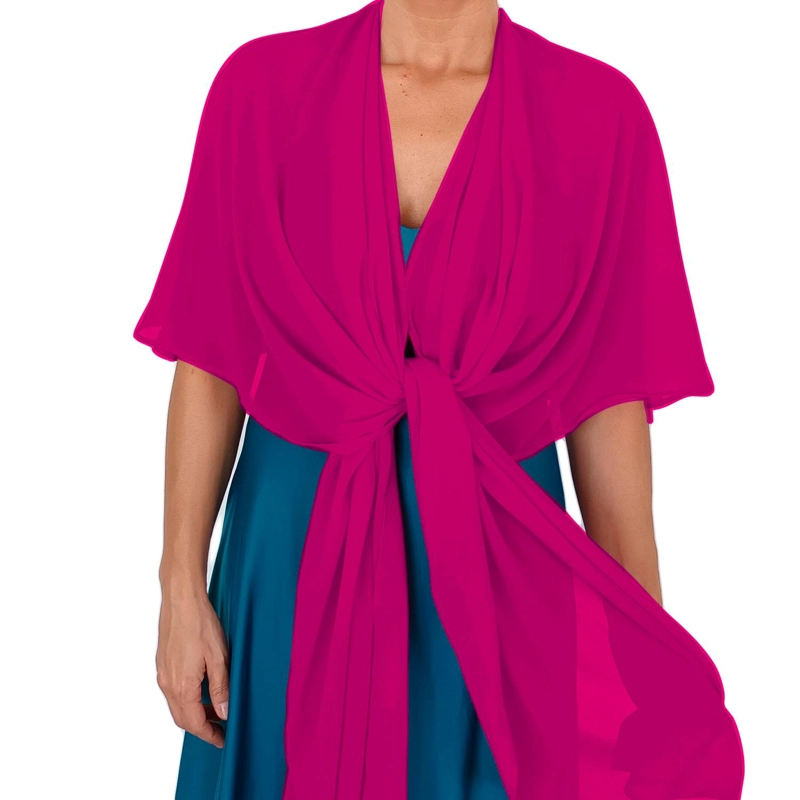 TAPADO CAPA MULTIFORMA CATANIA MAGENTA GASA MARIA PASKARO - 1
