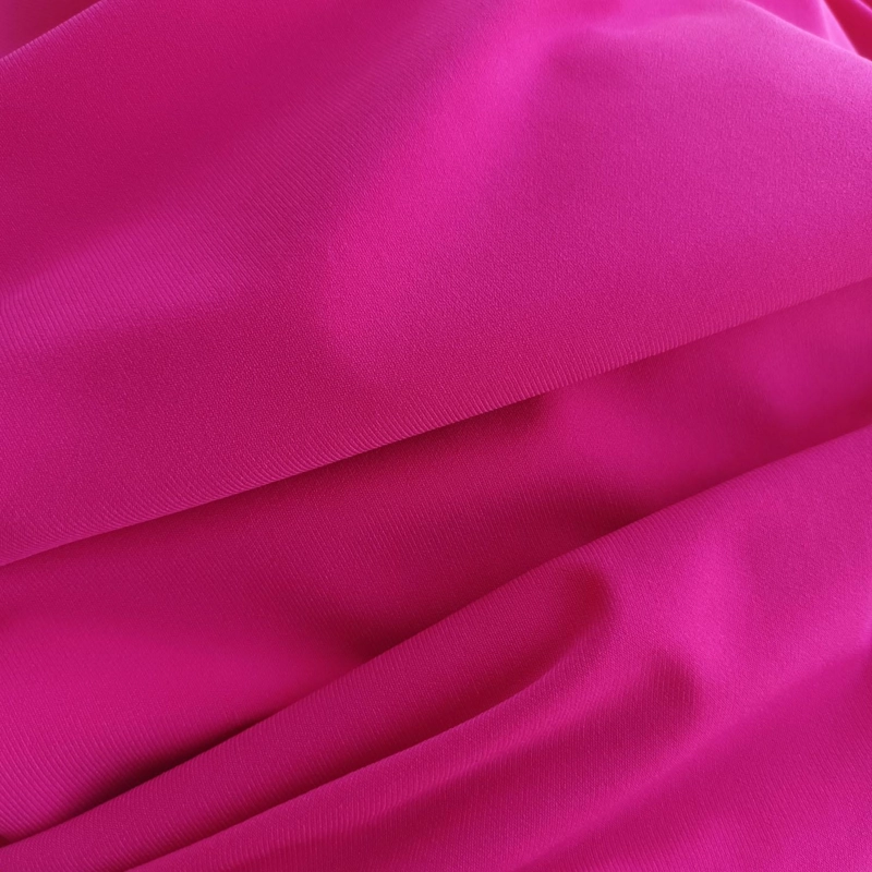 VESTIDO LARGO REGULAR FIT MUJER MARIA PASKARO FUCSIA PARIS LYCRA LAZO - 5