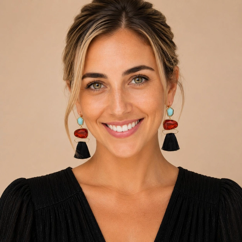 AROS MARIA PASKARO VALDIVIA NEGRO FLECO - 1