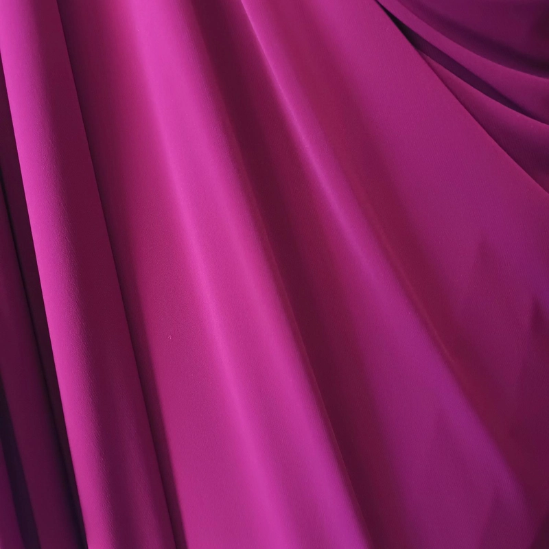 VESTIDO LARGO ALGARVE MAGENTA LYCRA MARIA PASKARO - 4
