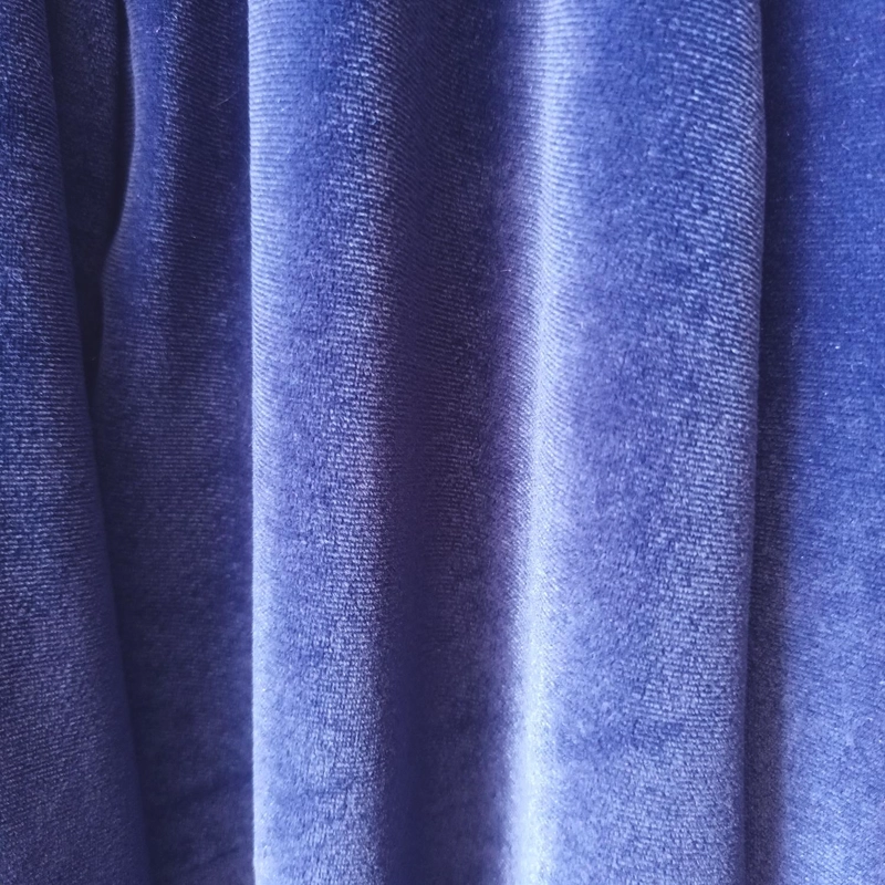 TAPADO KIMONO LARGO VERONA AZUL PIZARRA TERCIOPELO MARIA PASKARO - 4