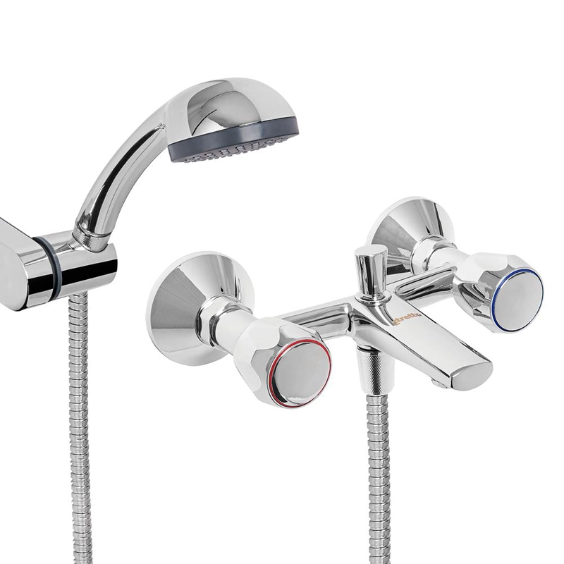 LLAVE GRIFERIA TINA DUCHA NUEVO CUERPO MOSSINI METAL - 9