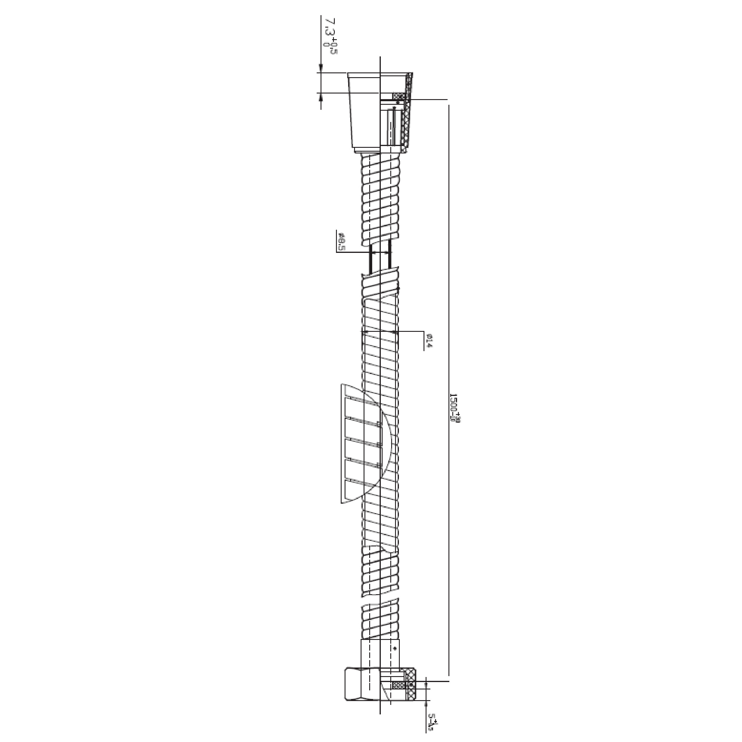 FLEXIBLE ACERO 1,5 MT - 2