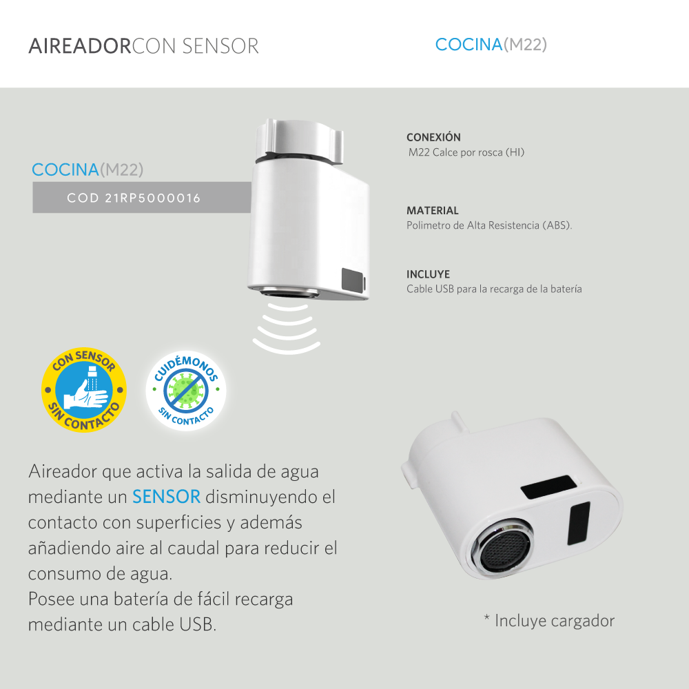 AIREADOR CON SENSOR PARA COCINA - 4