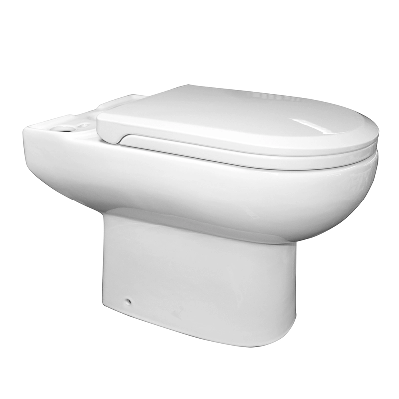 TAZA WC ATOS VERTICAL CON ASIENTO, FIJACIONES Y MANGUITO EXCE NTRICO 90 MM. - 1