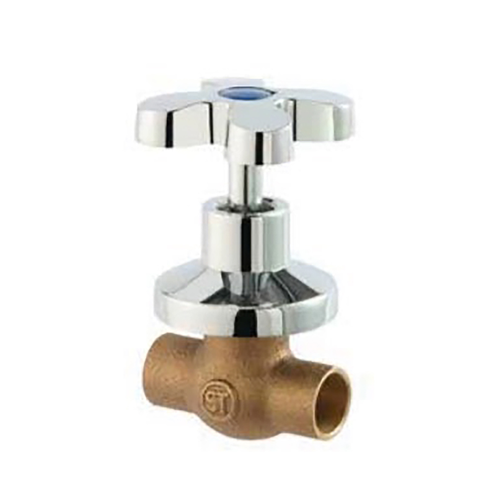 LLAVE PASO CAMPANA CR/CRUZ SO-SO 3/4 - 1