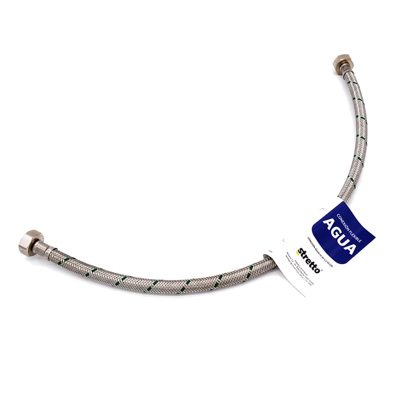 FLEXIBLE PARA AGUA METALICO HI-HI 1/2 55CM. - 1