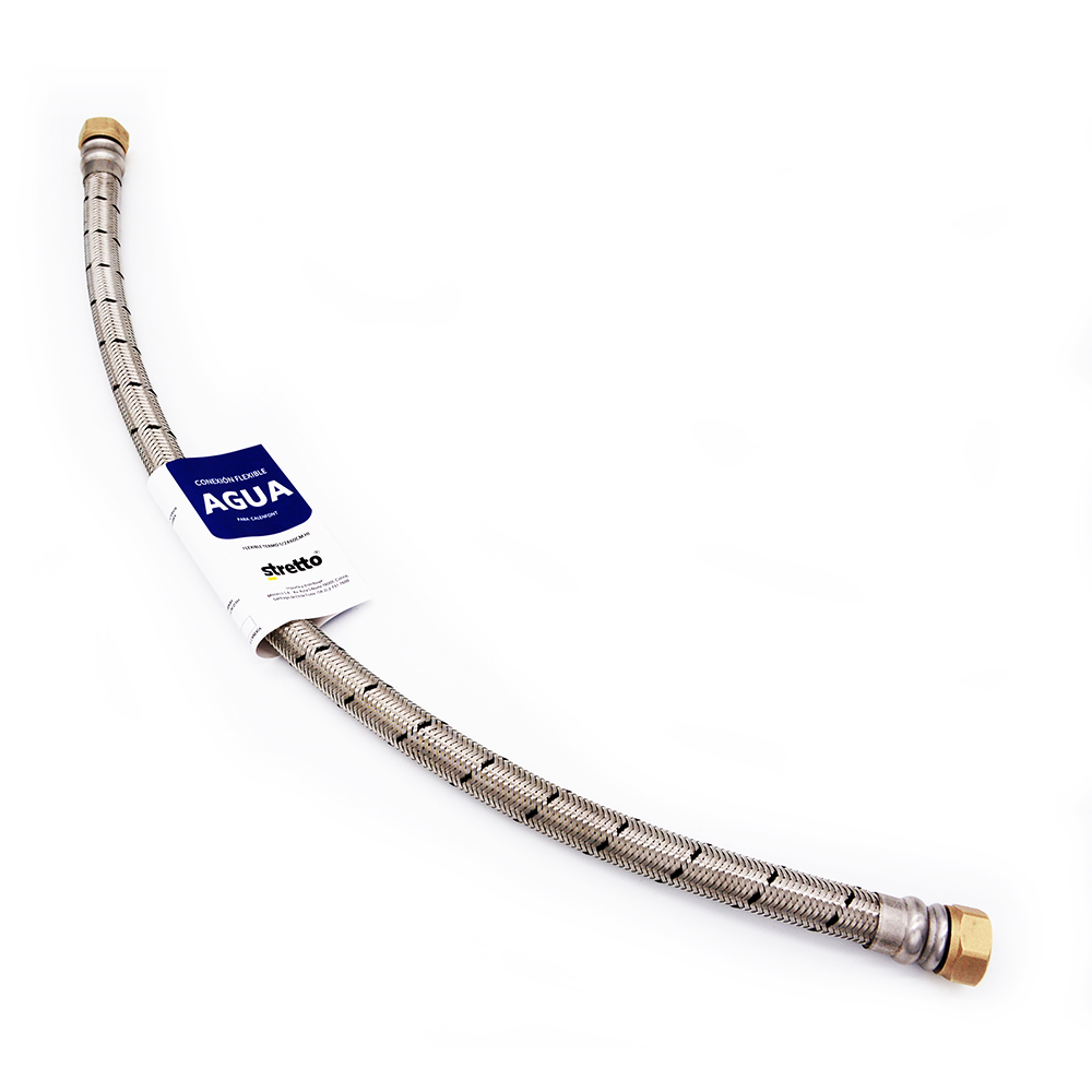 FLEXIBLE PARA AGUA TERMO HI-HI 1/2' 60 CM. - 1