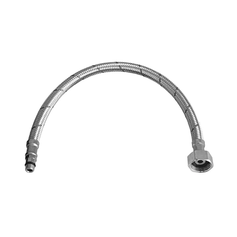 FLEXIBLE PARA AGUA METALICO M10 X HI 1/2 40CM - 1