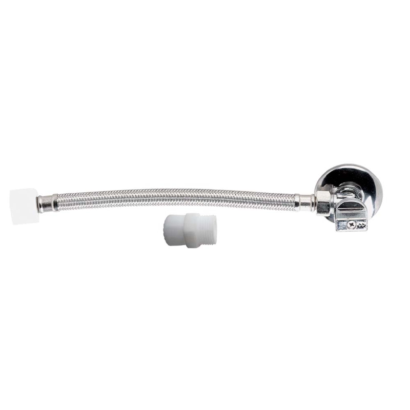 LLAVE ANGULAR 1/2X1/2 Y FLEXIBLE TECHNOFLEX 1/2X15/16 DE 35CM - 2