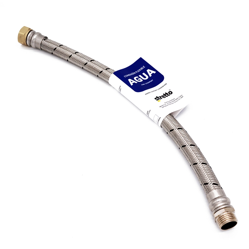 FLEXIBLE PARA AGUA CALEFON HI-HE 1/2' 30 CM. - 1